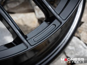 FIAT 500 Custom Wheels - 9esse - Fondmetal - Gloss Black - 17"